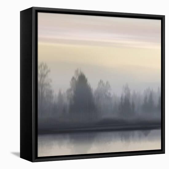 At Dawn Soft Sky II-Madeline Clark-Framed Stretched Canvas
