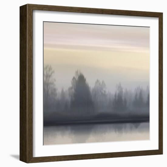 At Dawn Soft Sky II-Madeline Clark-Framed Art Print