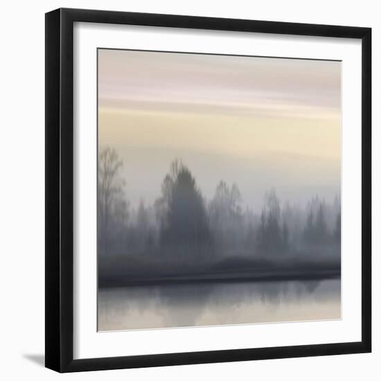 At Dawn Soft Sky II-Madeline Clark-Framed Art Print