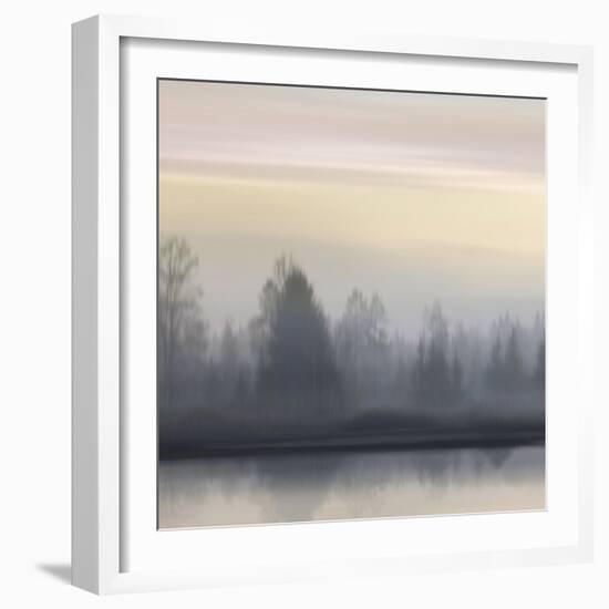 At Dawn Soft Sky II-Madeline Clark-Framed Art Print