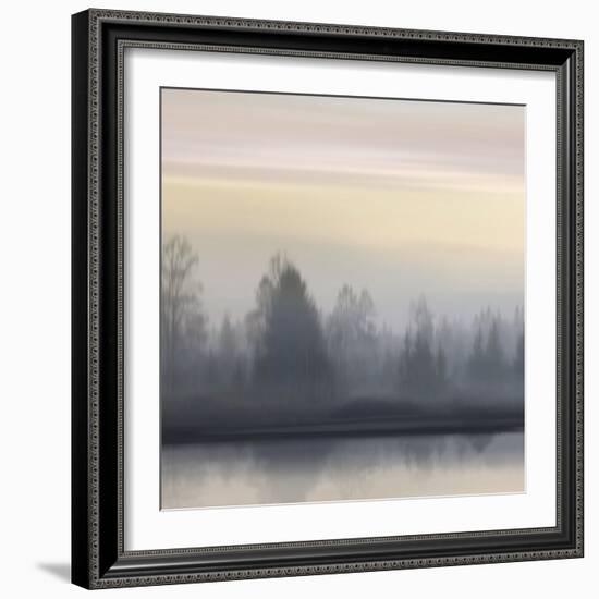 At Dawn Soft Sky II-Madeline Clark-Framed Art Print