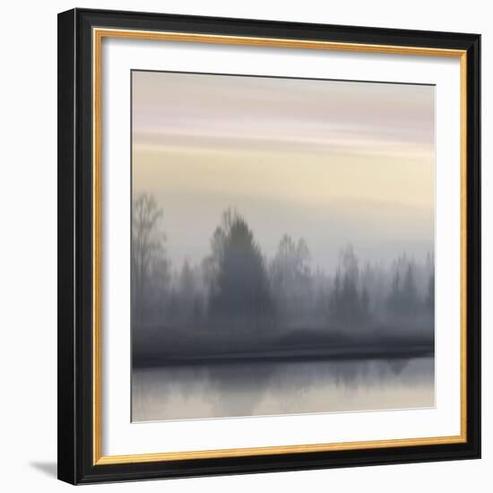 At Dawn Soft Sky II-Madeline Clark-Framed Art Print