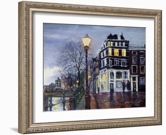 At Dusk, Amsterdam, 1999-Antonia Myatt-Framed Giclee Print