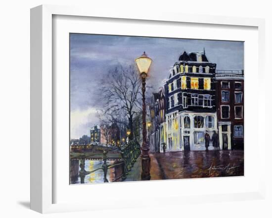 At Dusk, Amsterdam, 1999-Antonia Myatt-Framed Giclee Print