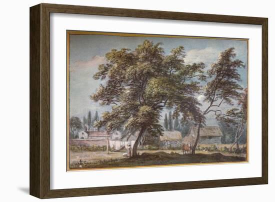 At Englefield Green, c18th century, (1924)-Paul Sandby-Framed Giclee Print