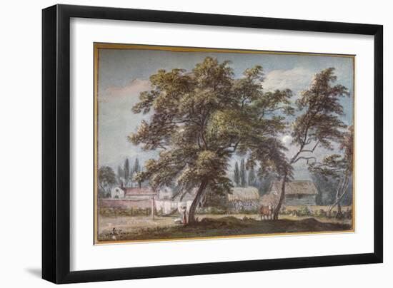At Englefield Green, c18th century, (1924)-Paul Sandby-Framed Giclee Print