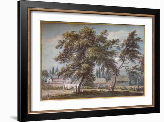 At Englefield Green, c18th century, (1924)-Paul Sandby-Framed Giclee Print