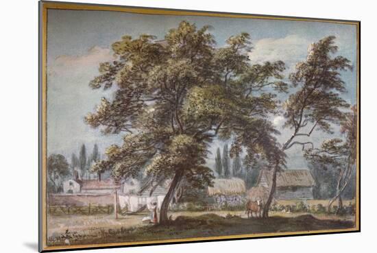 At Englefield Green, c18th century, (1924)-Paul Sandby-Mounted Giclee Print