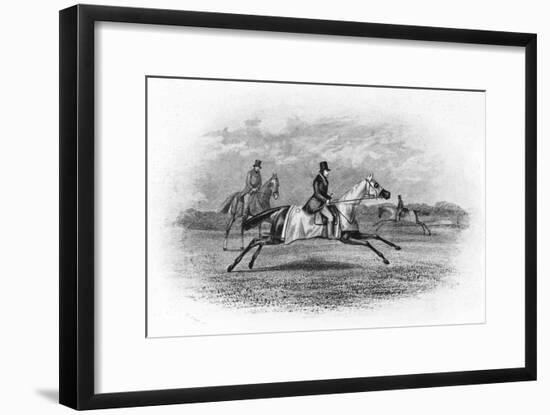 'At Exercise', 19th century, (1911)-Unknown-Framed Giclee Print