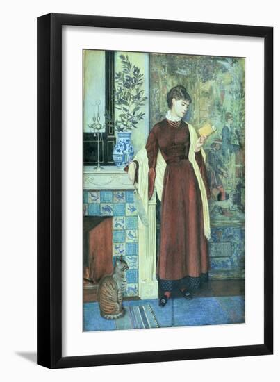 At Home: a Portrait, 1872-Walter Crane-Framed Giclee Print