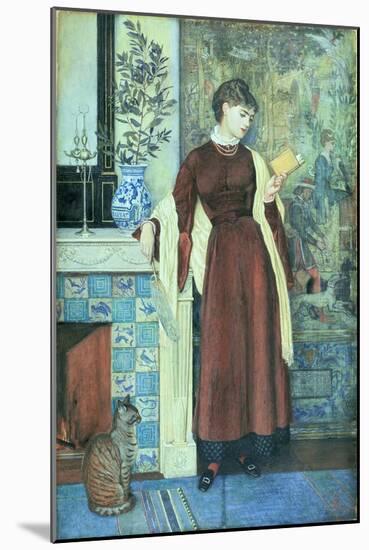 At Home: a Portrait, 1872-Walter Crane-Mounted Giclee Print