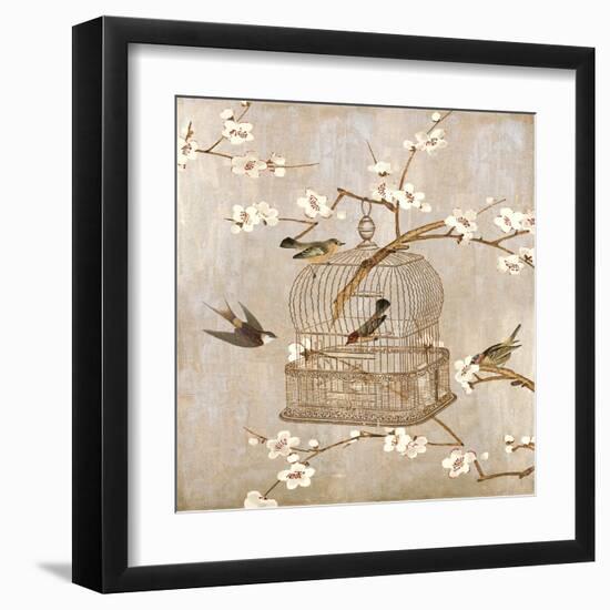 At Home I-Deborah Devellier-Framed Art Print