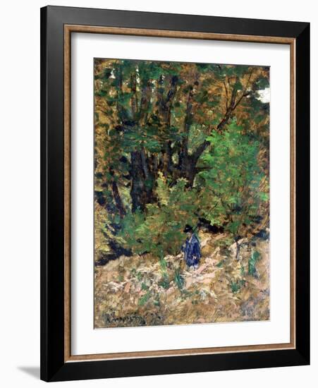 At Home in the Forest, C1880-Henri-Joseph Harpignies-Framed Giclee Print