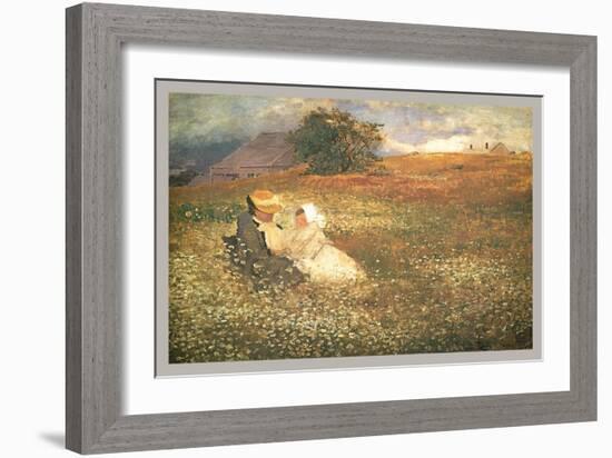 At Irvington-On-Hudson-Louis Comfort Tiffany-Framed Art Print