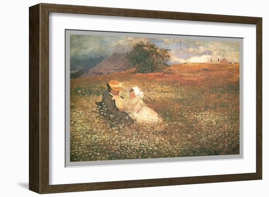 At Irvington-On-Hudson-Louis Comfort Tiffany-Framed Art Print