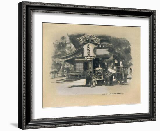 'At Kioto', 1903-Mortimer L Menpes-Framed Giclee Print