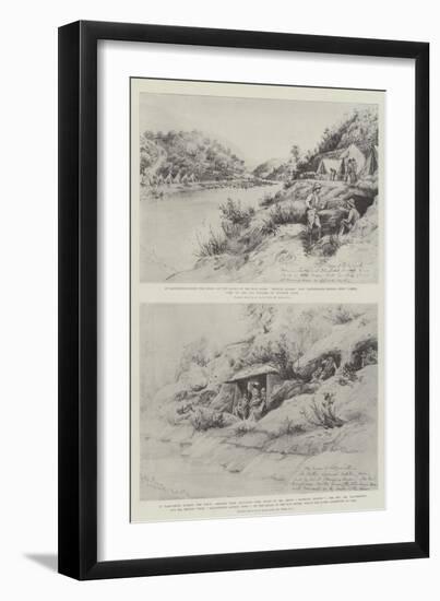 At Ladysmith During the Siege-Melton Prior-Framed Giclee Print