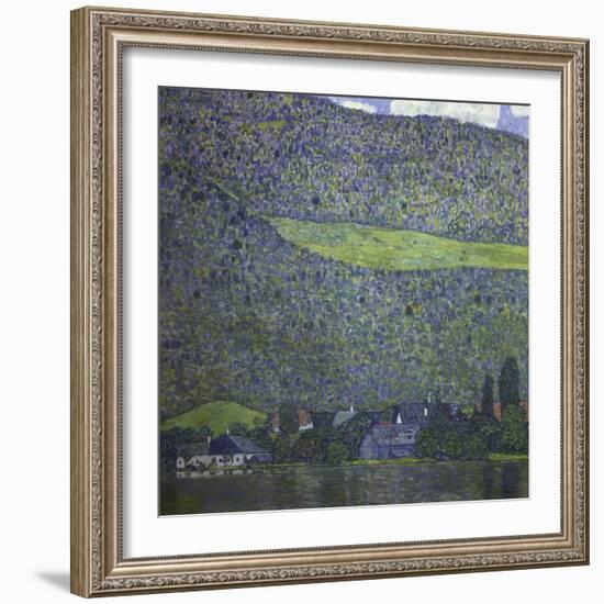 At Lake Attersee, 1915-Gustav Klimt-Framed Giclee Print