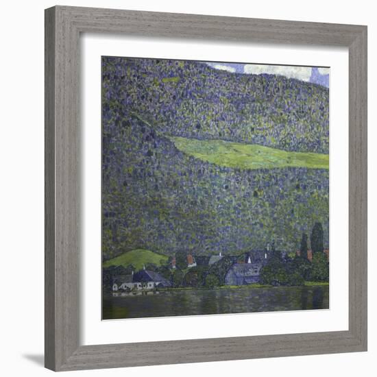 At Lake Attersee, 1915-Gustav Klimt-Framed Giclee Print