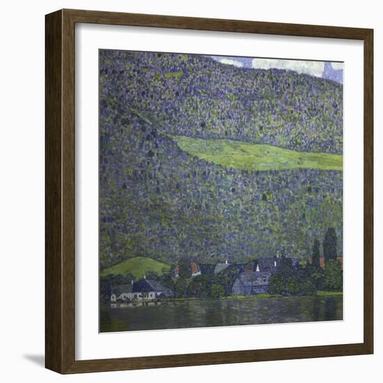 At Lake Attersee, 1915-Gustav Klimt-Framed Giclee Print