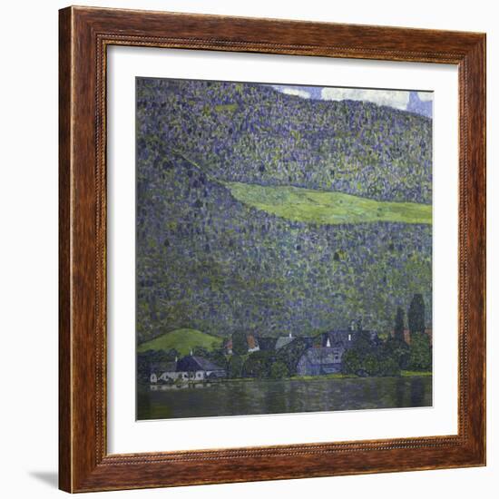 At Lake Attersee, 1915-Gustav Klimt-Framed Giclee Print