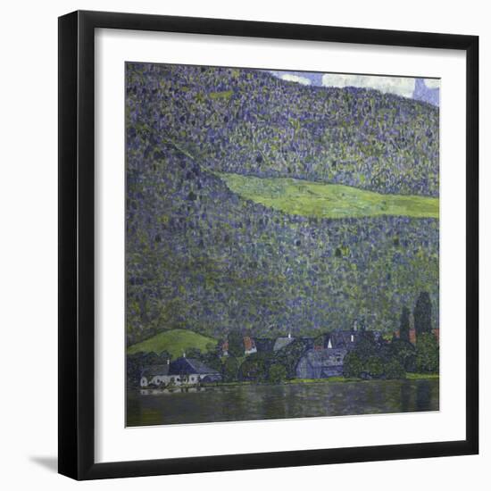 At Lake Attersee, 1915-Gustav Klimt-Framed Giclee Print