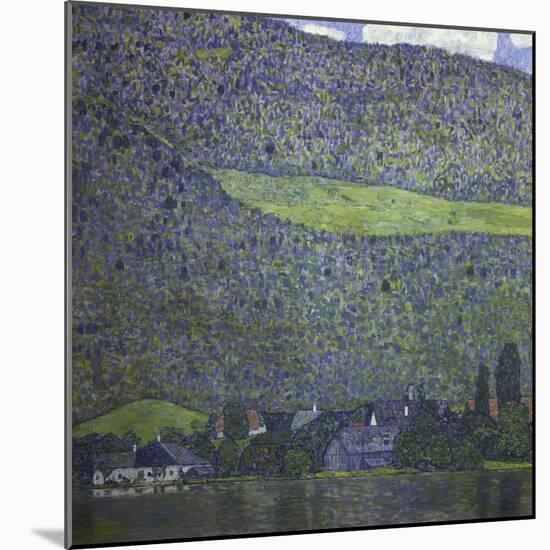 At Lake Attersee, 1915-Gustav Klimt-Mounted Giclee Print