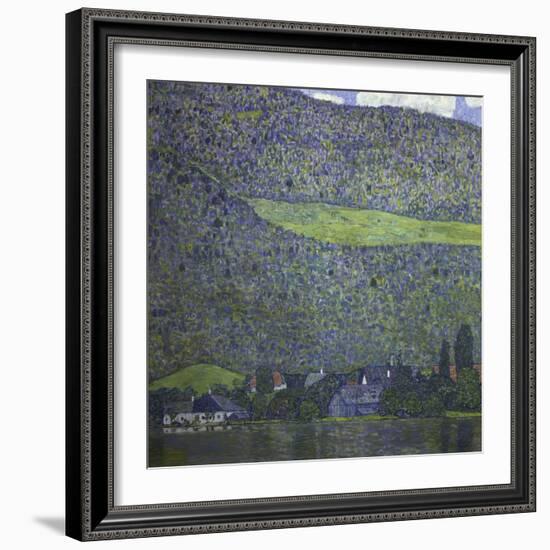 At Lake Attersee, 1915-Gustav Klimt-Framed Giclee Print