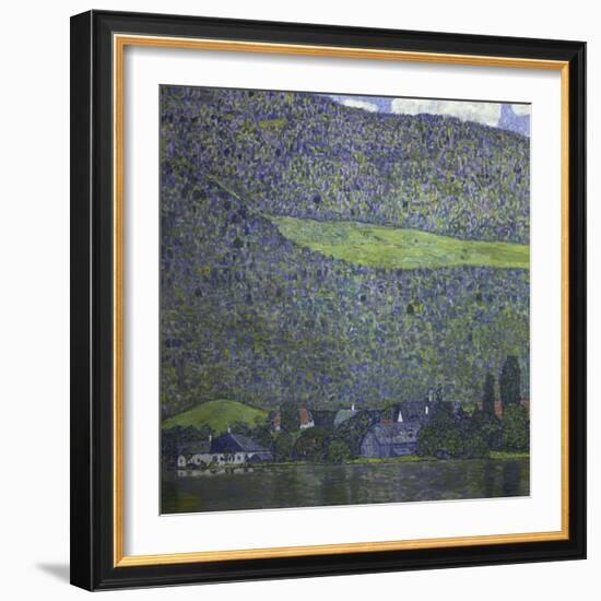 At Lake Attersee, 1915-Gustav Klimt-Framed Giclee Print