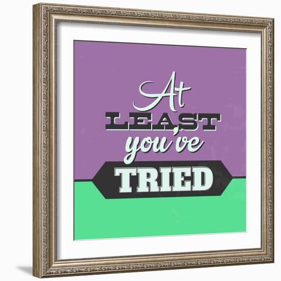 At Least You've Tried 1-Lorand Okos-Framed Art Print