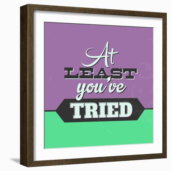 At Least You've Tried 1-Lorand Okos-Framed Art Print