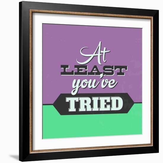 At Least You've Tried 1-Lorand Okos-Framed Art Print