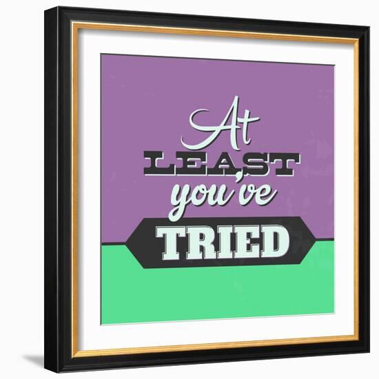 At Least You've Tried 1-Lorand Okos-Framed Art Print