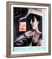 At Leo Castelli's, 1986-David Salle-Framed Collectable Print