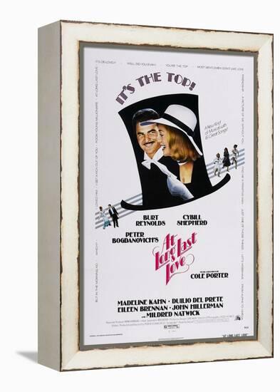 At Long Last Love, Burt Reynolds, Cybill Shepherd, 1975-null-Framed Stretched Canvas