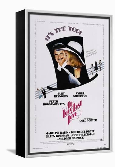 At Long Last Love, Burt Reynolds, Cybill Shepherd, 1975-null-Framed Stretched Canvas