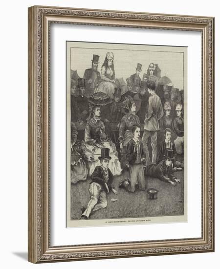 At Lord's Cricket-Ground, the Eton and Harrow Match-Arthur Hopkins-Framed Giclee Print