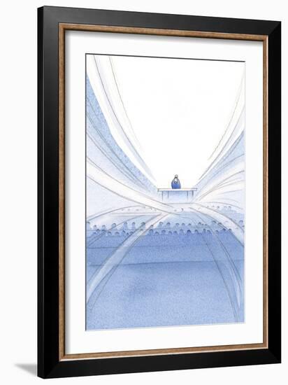 At Mass the Offering is Made by Christ, in Light and Splendour, amidst His Silent and Invisible Com-Elizabeth Wang-Framed Giclee Print