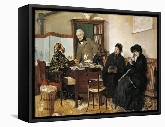 At Notary-Pietro Pajetta-Framed Premier Image Canvas