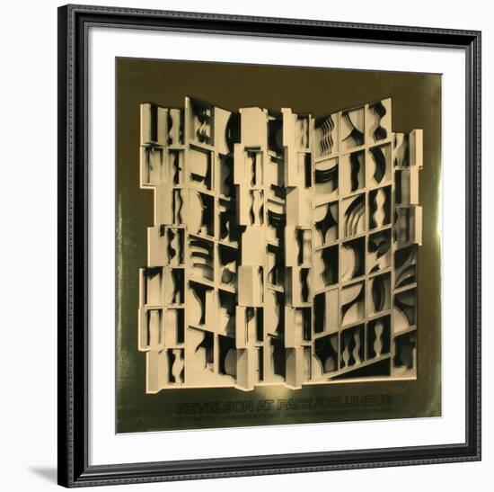 At Pace Columbus, Gold-Louise Nevelson-Framed Art Print