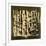 At Pace Columbus, Gold-Louise Nevelson-Framed Art Print