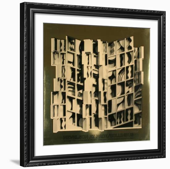 At Pace Columbus, Gold-Louise Nevelson-Framed Art Print