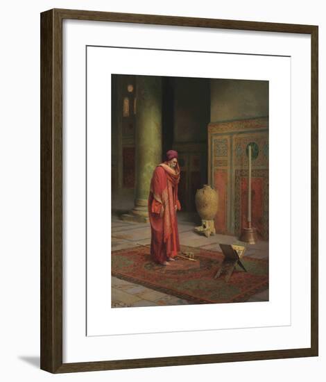 At Prayer-Ludwig Deutsch-Framed Premium Giclee Print