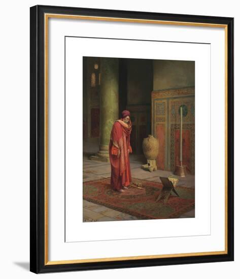 At Prayer-Ludwig Deutsch-Framed Premium Giclee Print