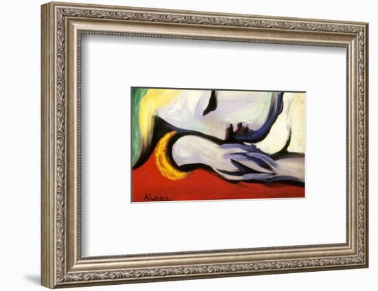 At Rest-Pablo Picasso-Framed Art Print