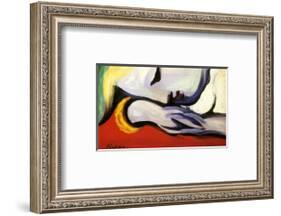 At Rest-Pablo Picasso-Framed Art Print