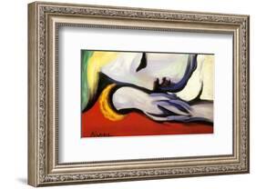 At Rest-Pablo Picasso-Framed Art Print
