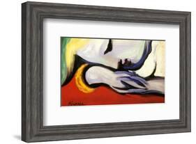 At Rest-Pablo Picasso-Framed Art Print
