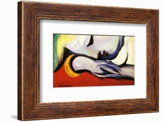 At Rest-Pablo Picasso-Framed Art Print
