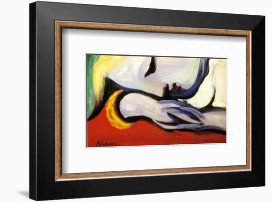 At Rest-Pablo Picasso-Framed Art Print